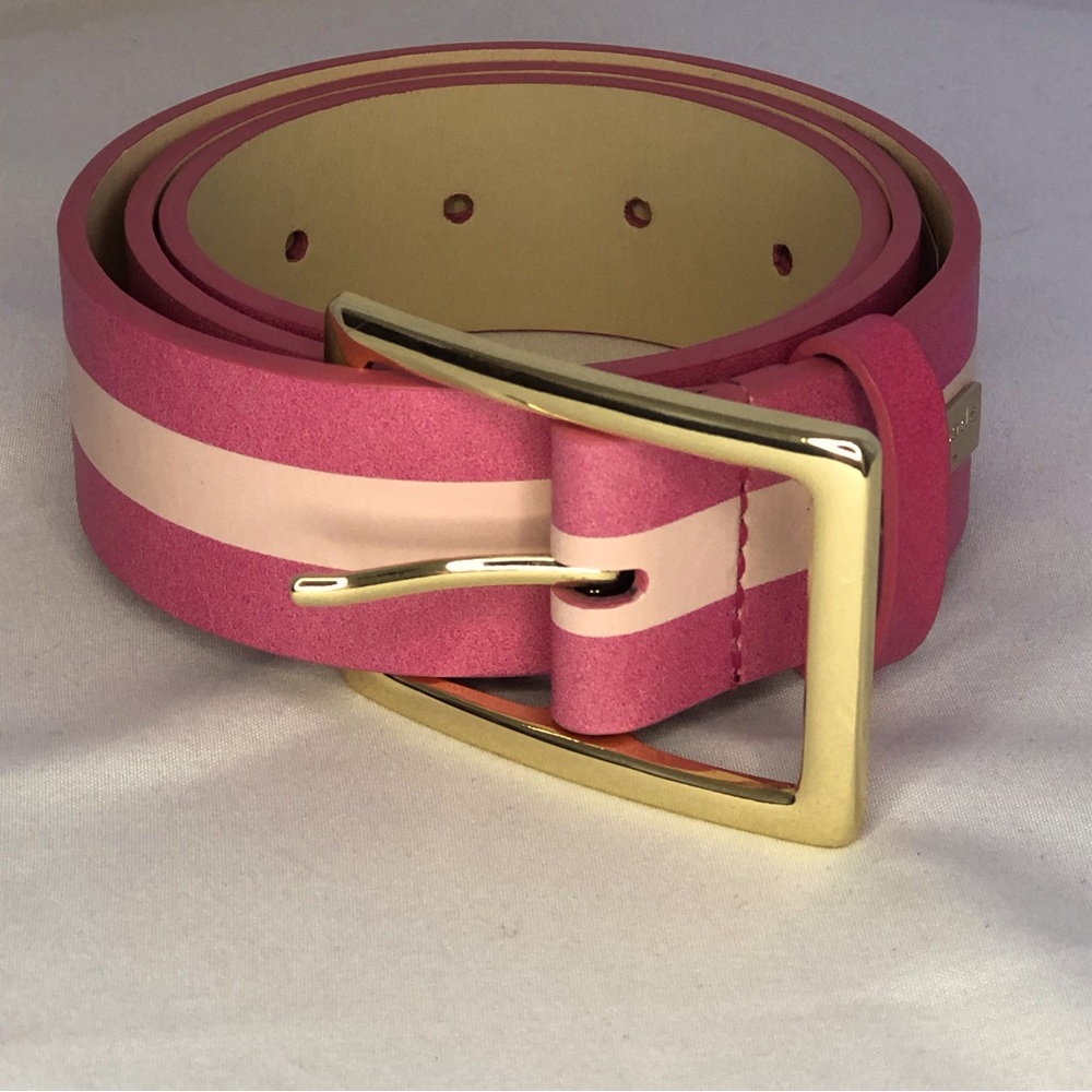 Kate Spade Pink Leather Belt NWT